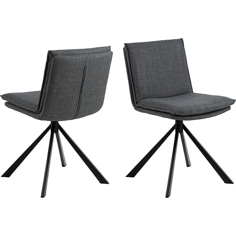 AC Design Furniture Flynn Spisebordsstol Mørkegrå