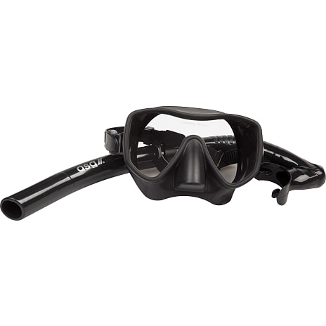 ASG Dykkermaske Og Snorkel Sort
