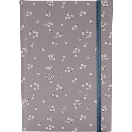 Danpen Notesbog A5 Blomster/beige