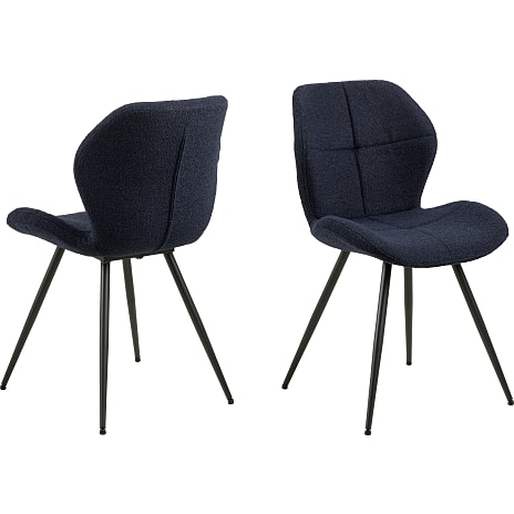 AC Design Furniture Petri spisebordsstol mørkeblå