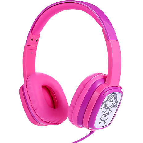 Kidio Børnehøretelefoner Pink