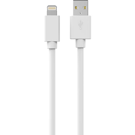 Sinox USB-A Til Lightning Opladningskabel 3 Meter Hvid