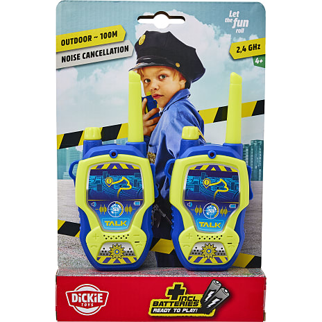 Dickie Toys Walkie Talkie politi 2
