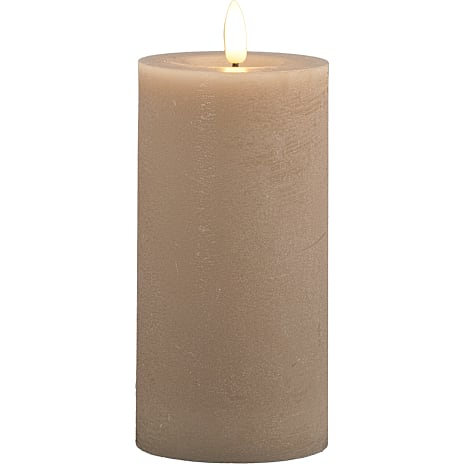 Windsor LED bloklys 7,5x15 cm - sand 1 stk.