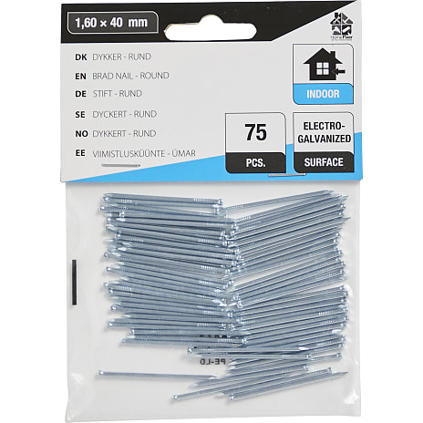 HomeFixer søm 1.60x40 mm 75 stk 1 stk.