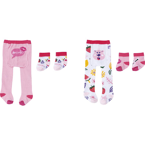 Baby Born Tights og Sokker Assorteret
