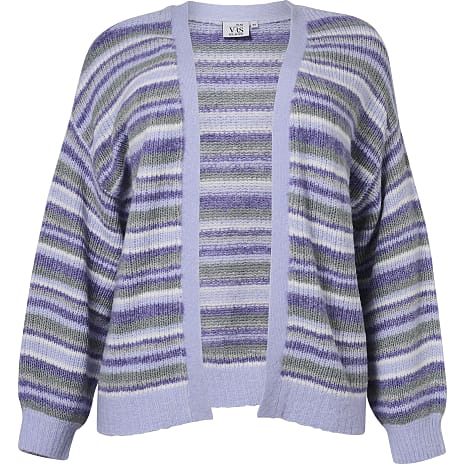 VRS Dame Cardigan Str. 52 Multifarvet