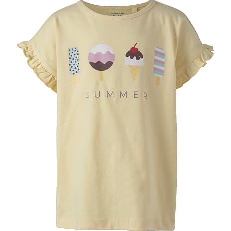 VRS Børne T-shirt Str. 110/116 Gul