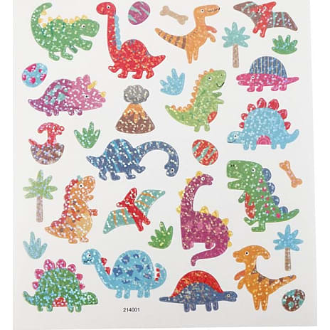 Klistermærker Dinosaurer