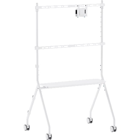 Prosonic TV-stander med Hjul Hvid