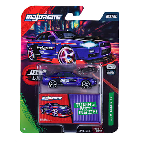Majorette JDM Legends Deluxe Bil 7,5 cm Assorteret