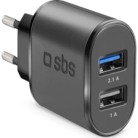 SBS oplader 10 W - sort 1 stk.