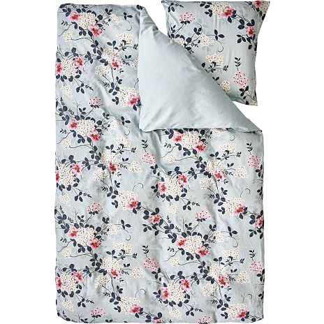 Maison Lux Sengetøj 140x220 cm Mintgrøn Med Blomster