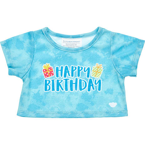 Build-A-Bear Tie Dye T-shirt Blå