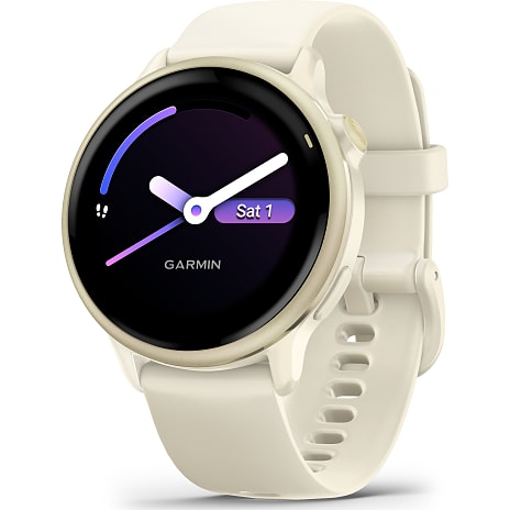 Garmin Vivoactive 6 Smartwatch Bone Lunar Gold