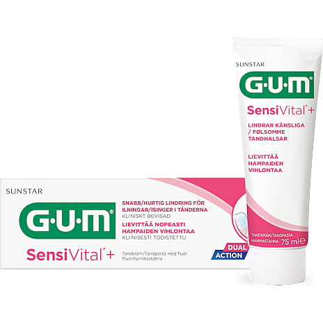 GUM Tandpasta Med Fluor