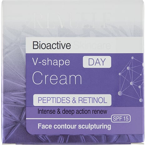 Revuele V-shape dagcreme SPF15 m. peptider og retinol 50 ml