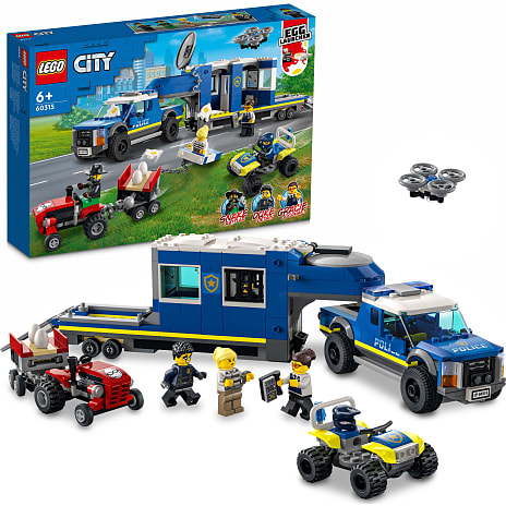 LEGO® City Mobil politikommandocentral 60315 Køb online på br.dk!