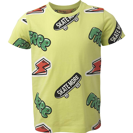 VRS Børne T-shirt Str. 122/128 Lime