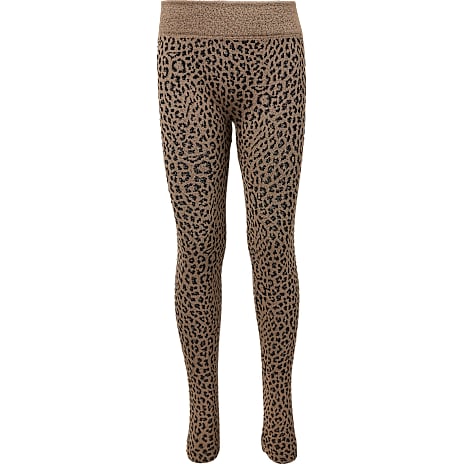 VRS Børne Termo Leggings Str. 122/128 Brun