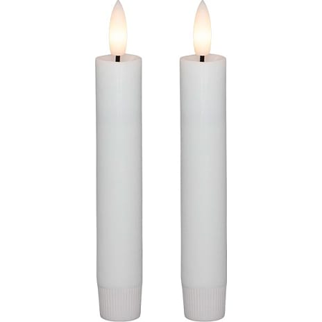 Andre mærker LED lys Real flame Stagelys Hvid