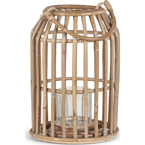 Aya Lanterne med Glas og Håndtag