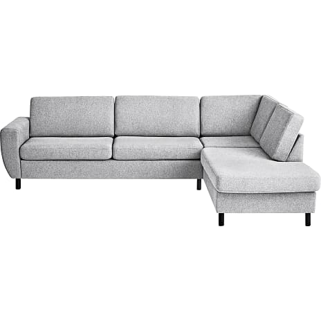 Rom Nordic Højrevendt Open-end Sofa - Lysegrå
