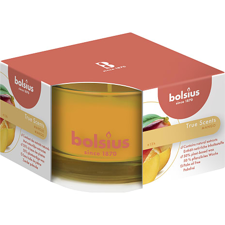 Bolsius Duftlys i glas Mango