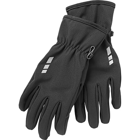 VRS Softshell Handsker Str. L Sort