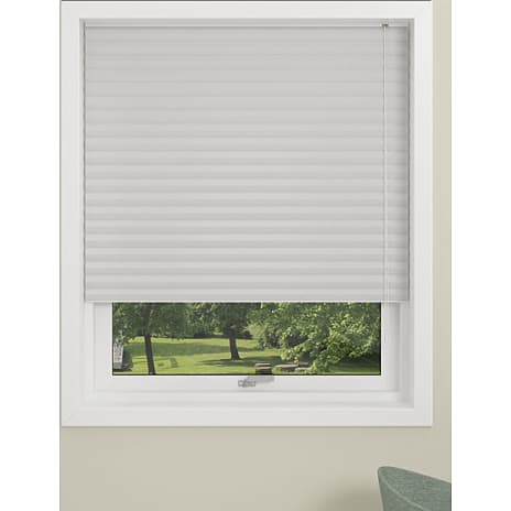 DEBEL Dubai plisségardin 80 x 130 cm - hvid 1 stk.