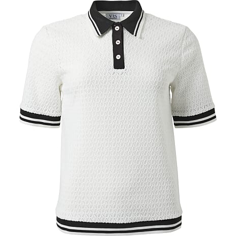 VRS Dame Polo T-shirt Str. L Hvid