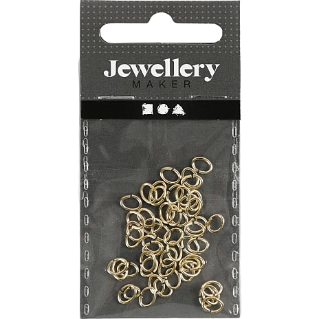 Metalring Forgyldt