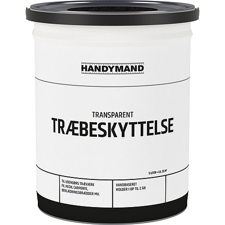 Handymand Træbeskyttelse Transparent