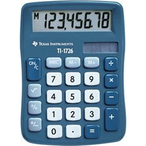 Texas Instruments TI-1726 Lille Bordregner