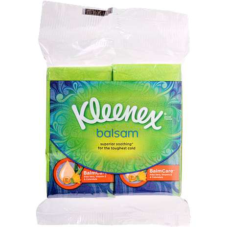 Kleenex Lommetørklæder med Balsam