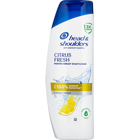 Head & Shoulders Citrus Fresh antiskælshampoo fedtet hår 400 ml