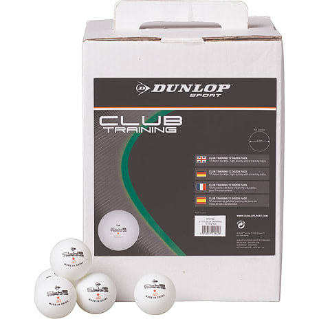 Dunlop 40+ Club Training Bordtennisbolde