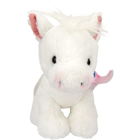 Miss Melody plys hest - hvid 1 stk.