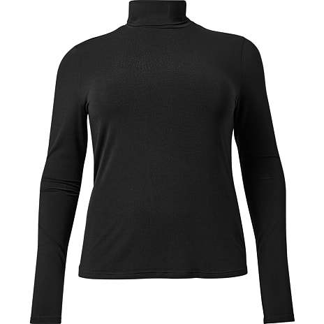 VRS Dame Slim Fit Rullekravetrøje Str. 50 Sort