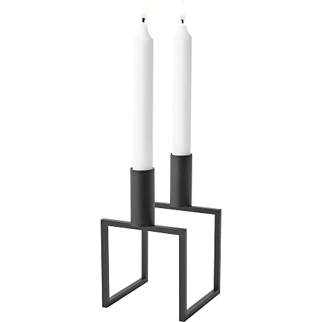 Kubus By Lassen Kubus 2 lysestage sort