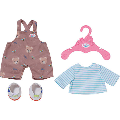 Zapf Baby Born bamse jeanssæt