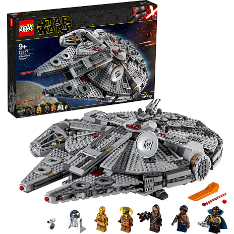 Afvige emulering krater LEGO Star Wars Tusindårsfalken 75257 | Køb online på br.dk!