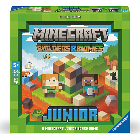 Ravensburger Minecraft Builders & Biomes Junior 1 stk.