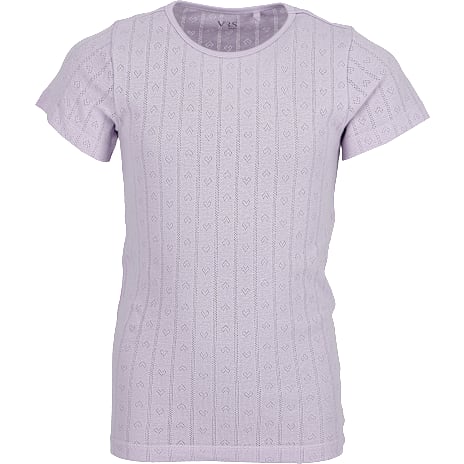 VRS Børne T-shirt Str. 146/152 Lilla