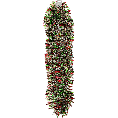 Julefryd lametta guirlande, multifarvet