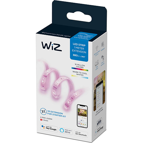 WiZ Wi-Fi LED strip forlænger multifarvet