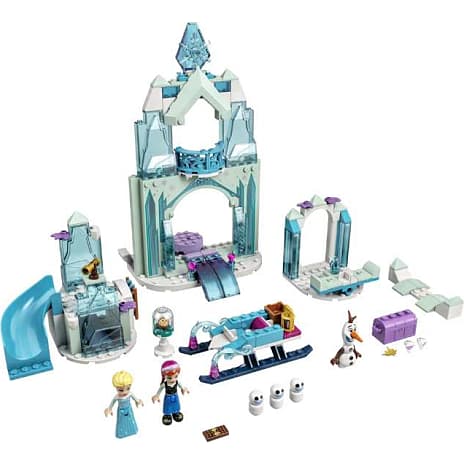 skrivning klima sjækel LEGO 43194 Disney Anna og Elsas Frost-vinterland Slot | Køb online på br.dk!
