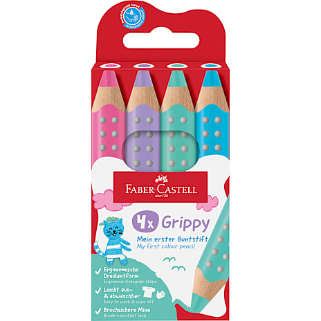 Faber-Castell Grippy XXL Farveblyanter Pastel
