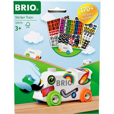 Brio Tog med Klistermærker 33979