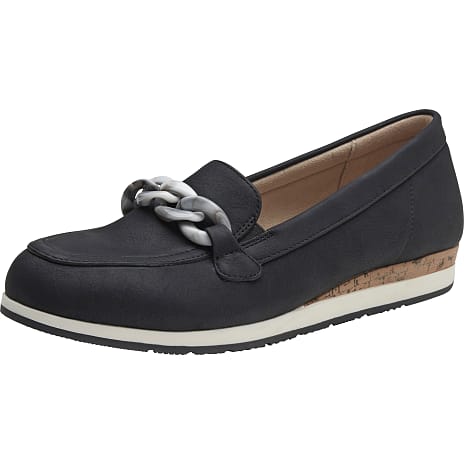 VRS Dame Loafers Str. 38 Sort